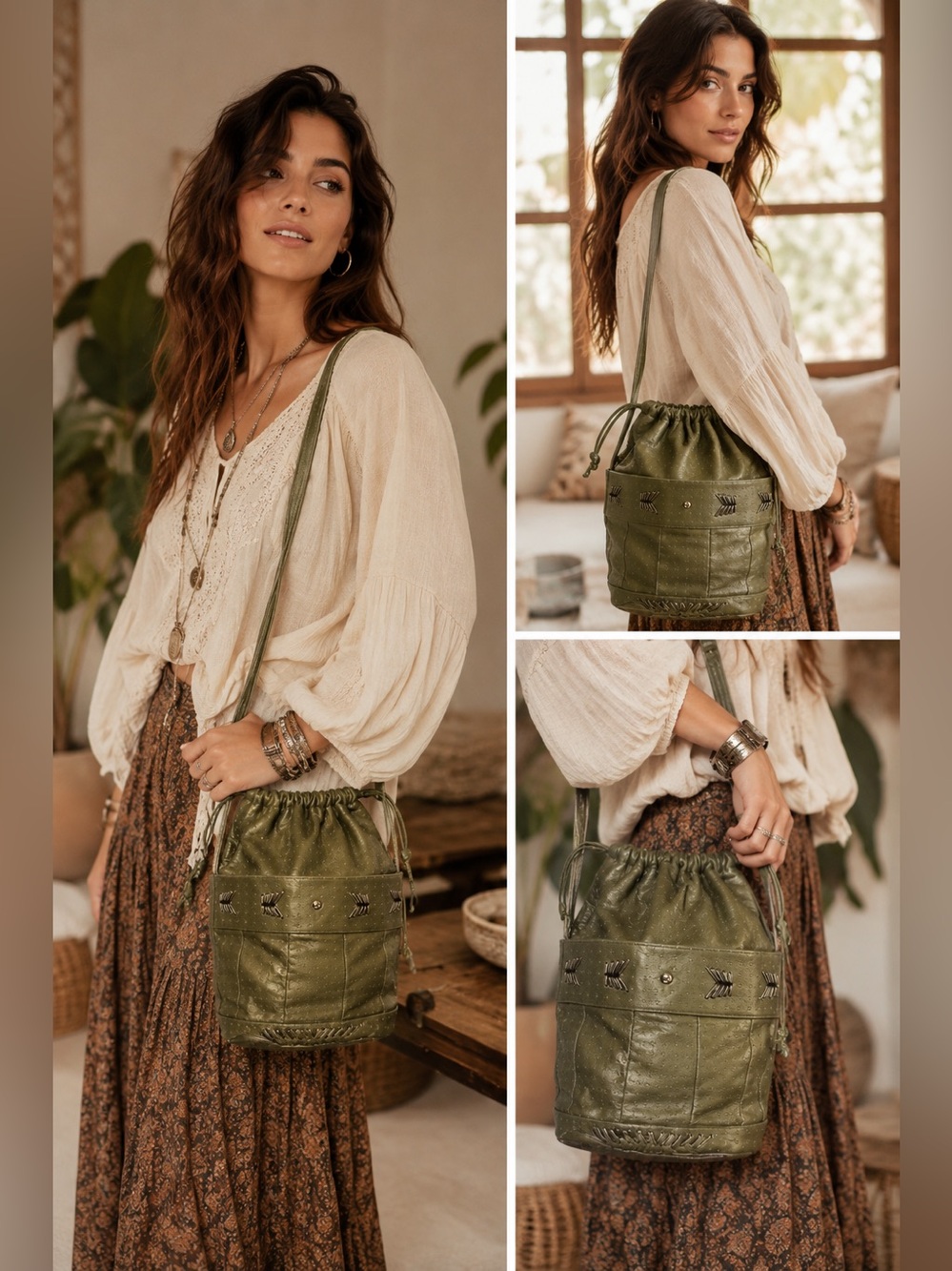 Ponte Vecchio Bucket Bag